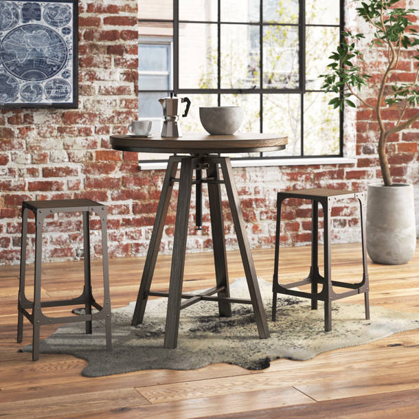 Williston Delacruz Adjustable Height Stool & Reviews Wayfair